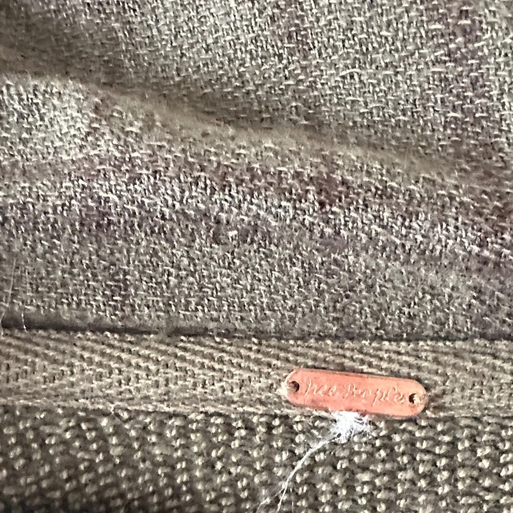 Free People Green and brown Layered Hoodie - Picture 6 of 6